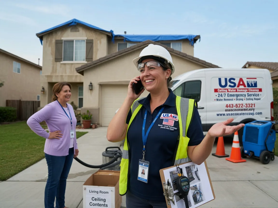 Ceiling Water Damage Restoration Linden, CA FAQs